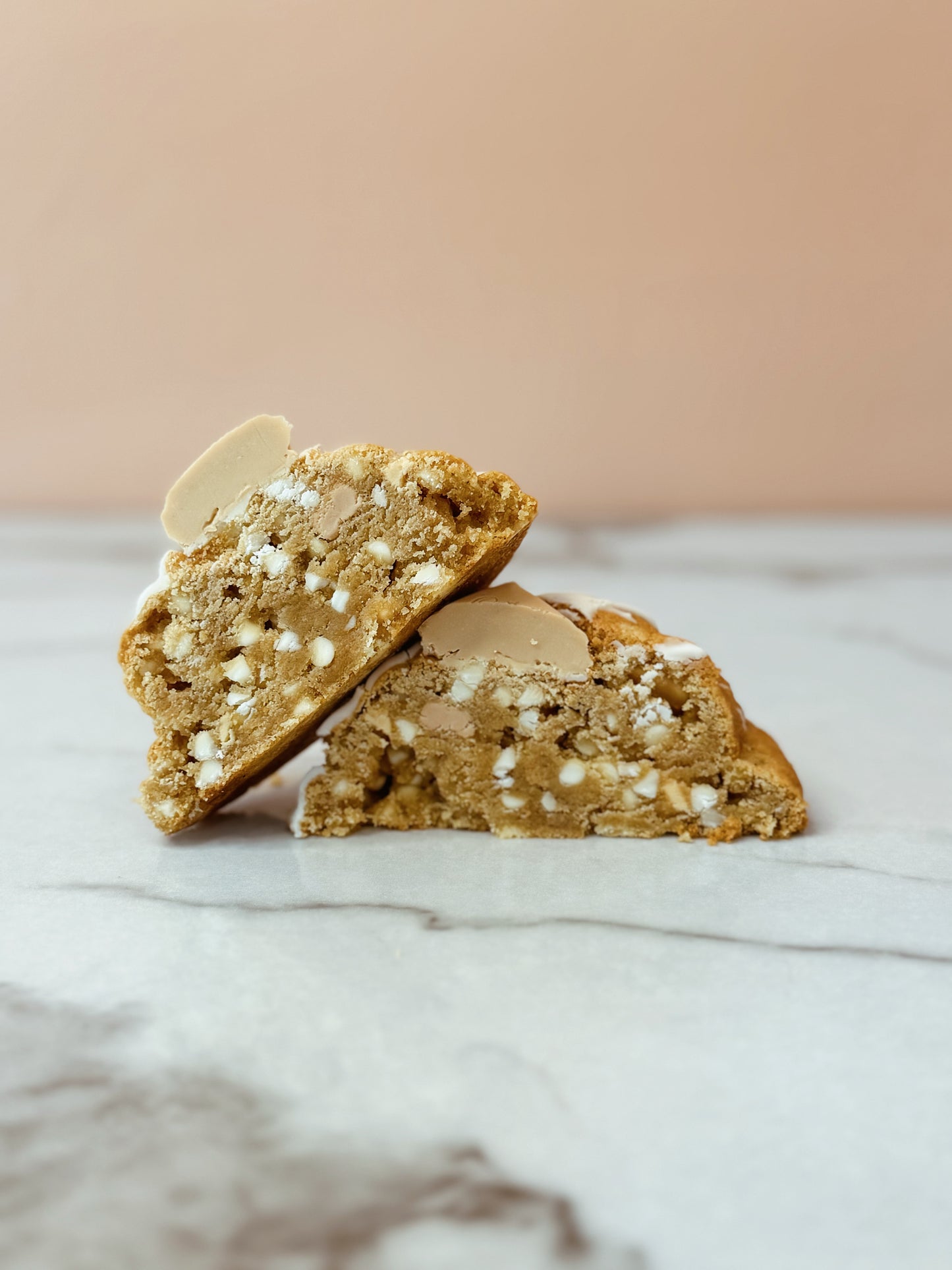 Decadent Caramilk cookie with creamy Caramilk chunks and a buttery base